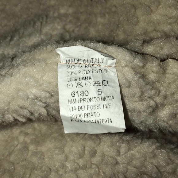 Faux Suede and Fur Vest with Hood - Picture 4 of 4